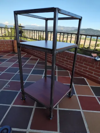 The tubular frame of the prototype